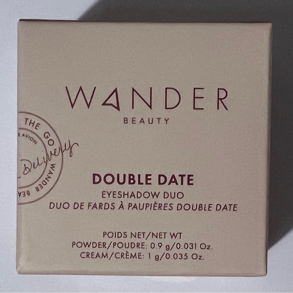🎨NIB🎨 WANDER Double Date Eyeshadow Duo in Smitten/Swoon - Picture 2 of 7
